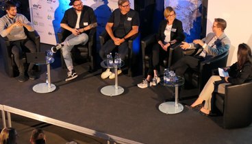 Diskussionsrunde der Unternehmensvertreter 